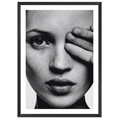 Cuadro Blanco y Negro Mujer Elegante - La Casa Del Cuadro