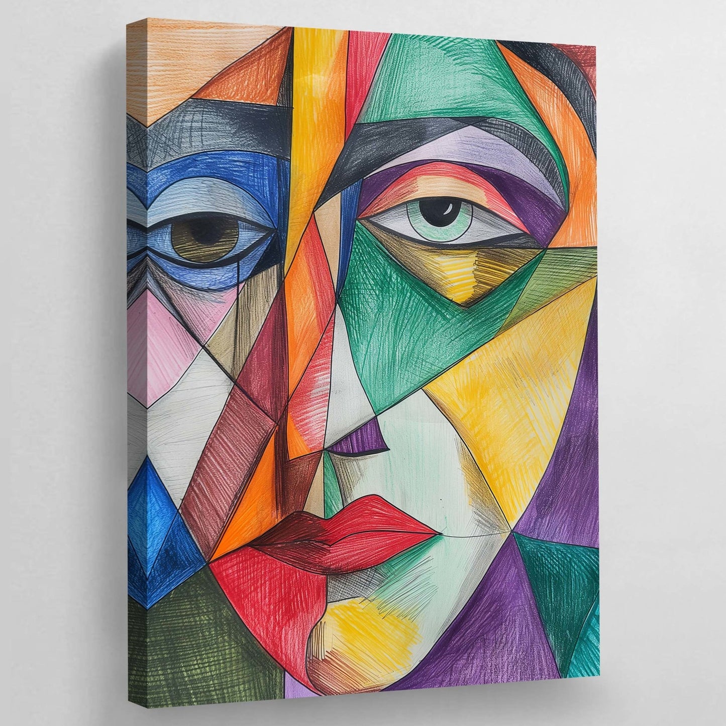 Cuadro Cubismo - La Casa Del Cuadro
