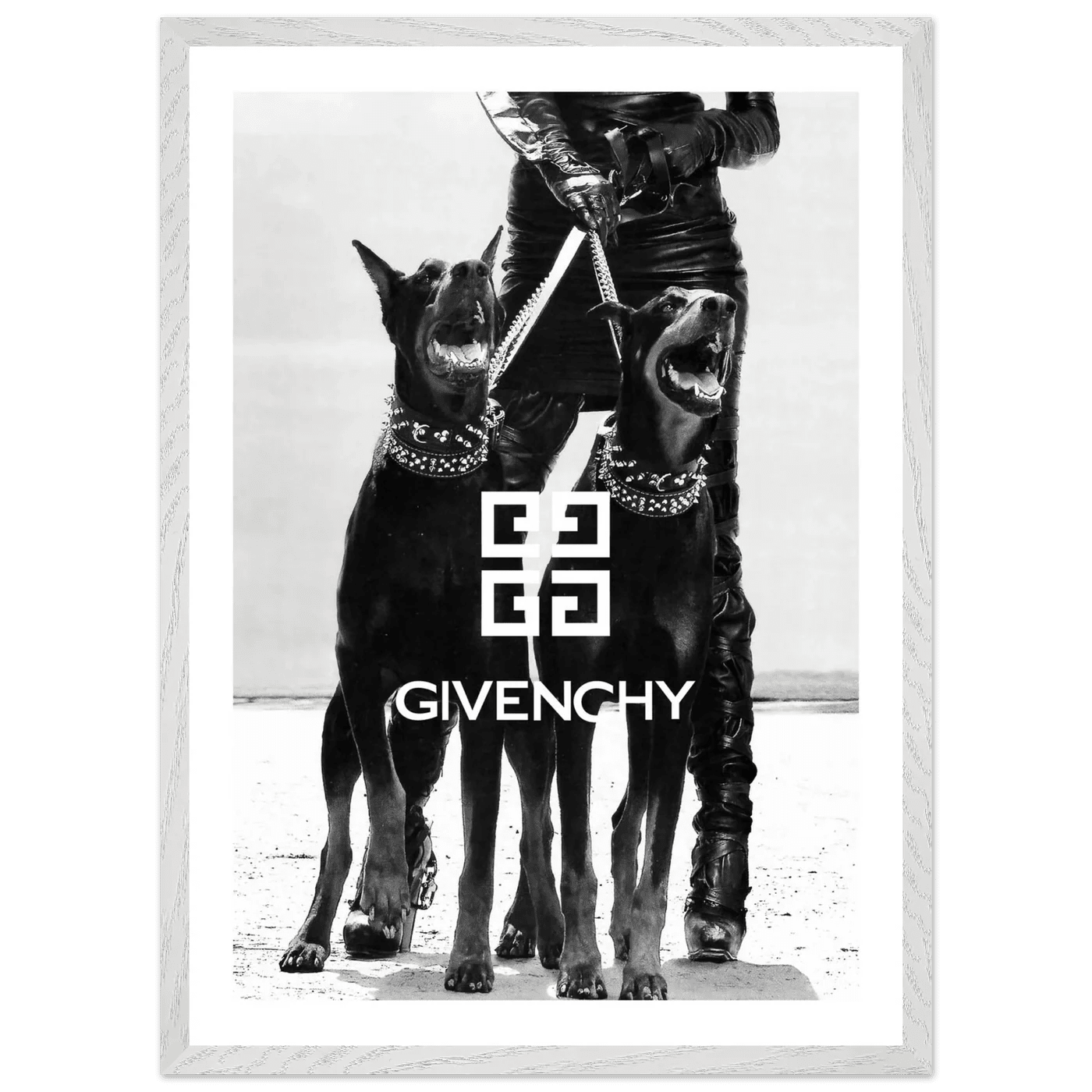 Cuadro Givenchy Blanco y Negro - La Casa Del Cuadro