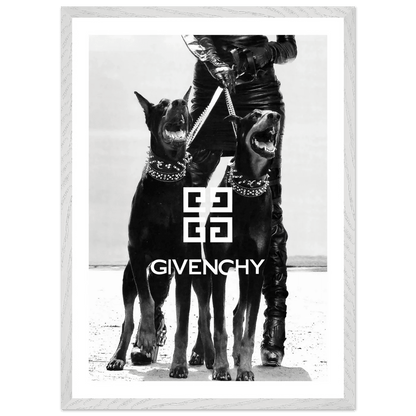 Cuadro Givenchy Blanco y Negro - La Casa Del Cuadro