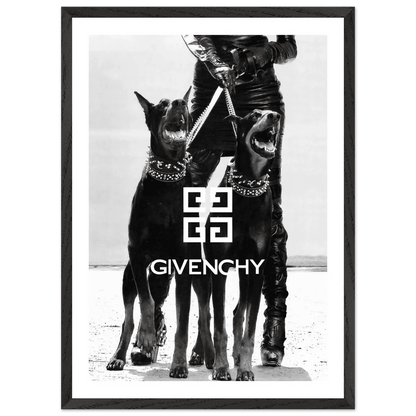 Cuadro Givenchy Blanco y Negro - La Casa Del Cuadro
