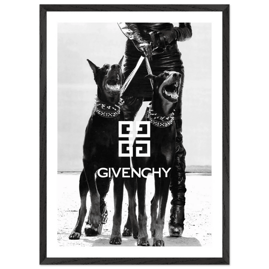 Cuadro Givenchy Blanco y Negro - La Casa Del Cuadro