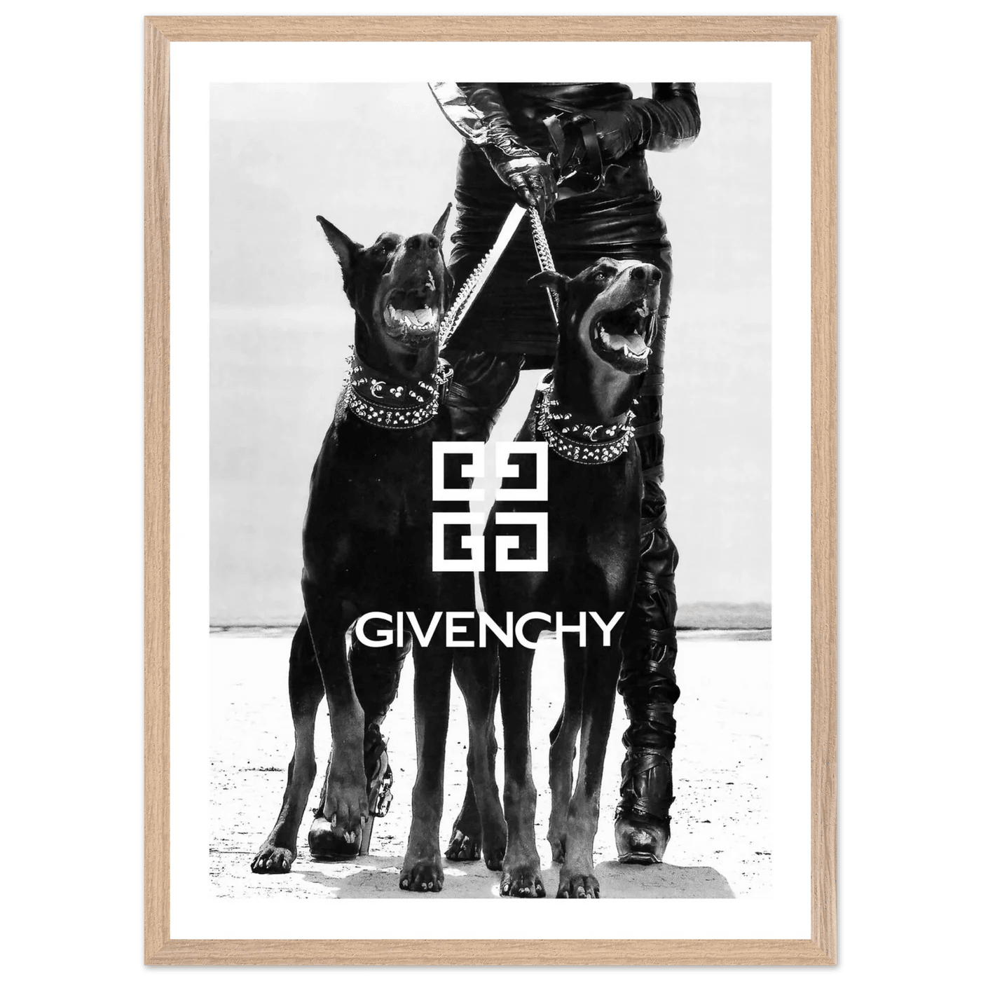 Cuadro Givenchy Blanco y Negro - La Casa Del Cuadro