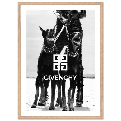 Cuadro Givenchy Blanco y Negro - La Casa Del Cuadro