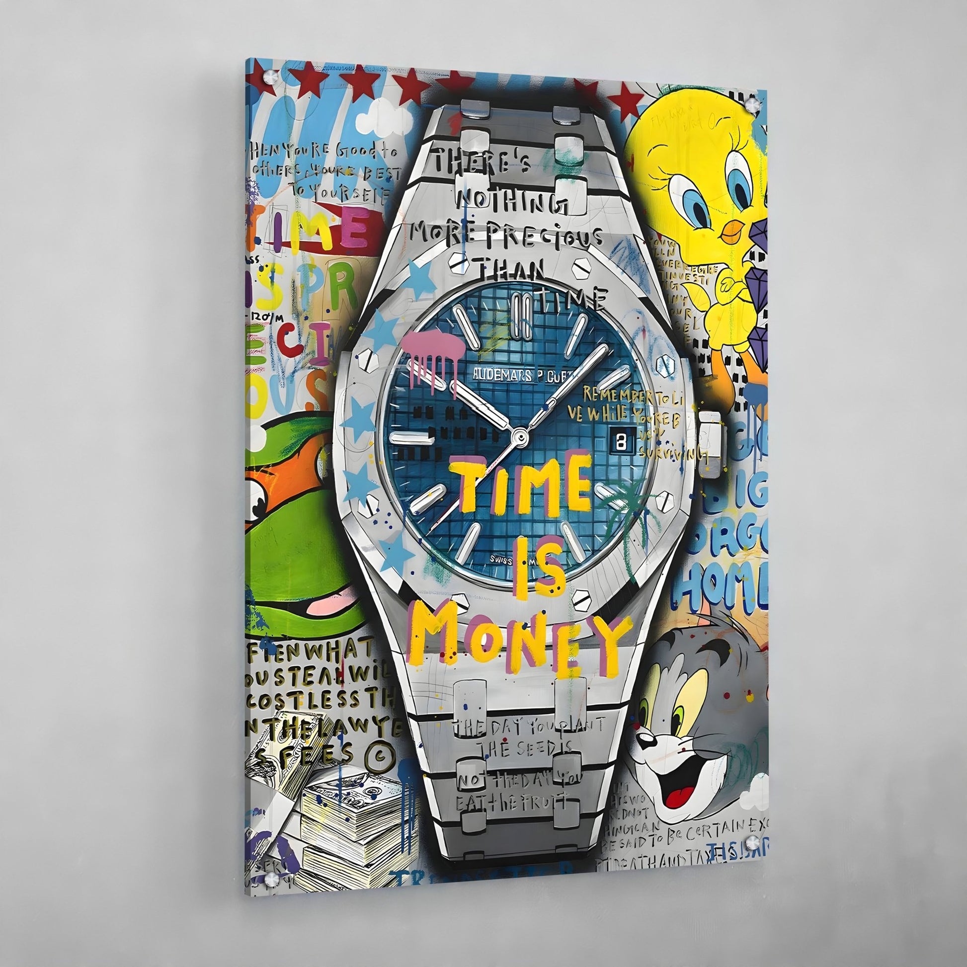 Cuadro Graffiti Audemars Piguet - La Casa Del Cuadro