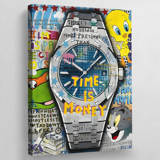 Cuadro Graffiti Audemars Piguet - La Casa Del Cuadro