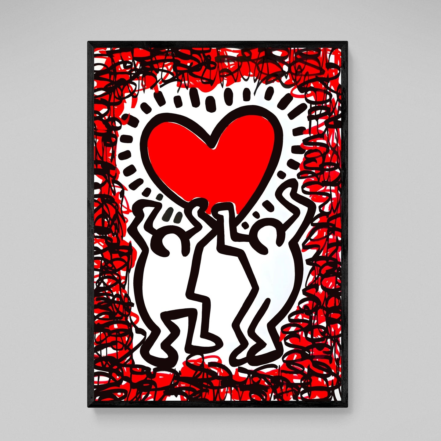 Cuadro Keith Haring Graffiti - La Casa Del Cuadro