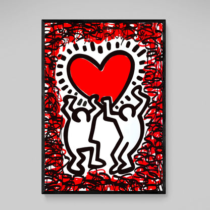 Cuadro Keith Haring Graffiti - La Casa Del Cuadro