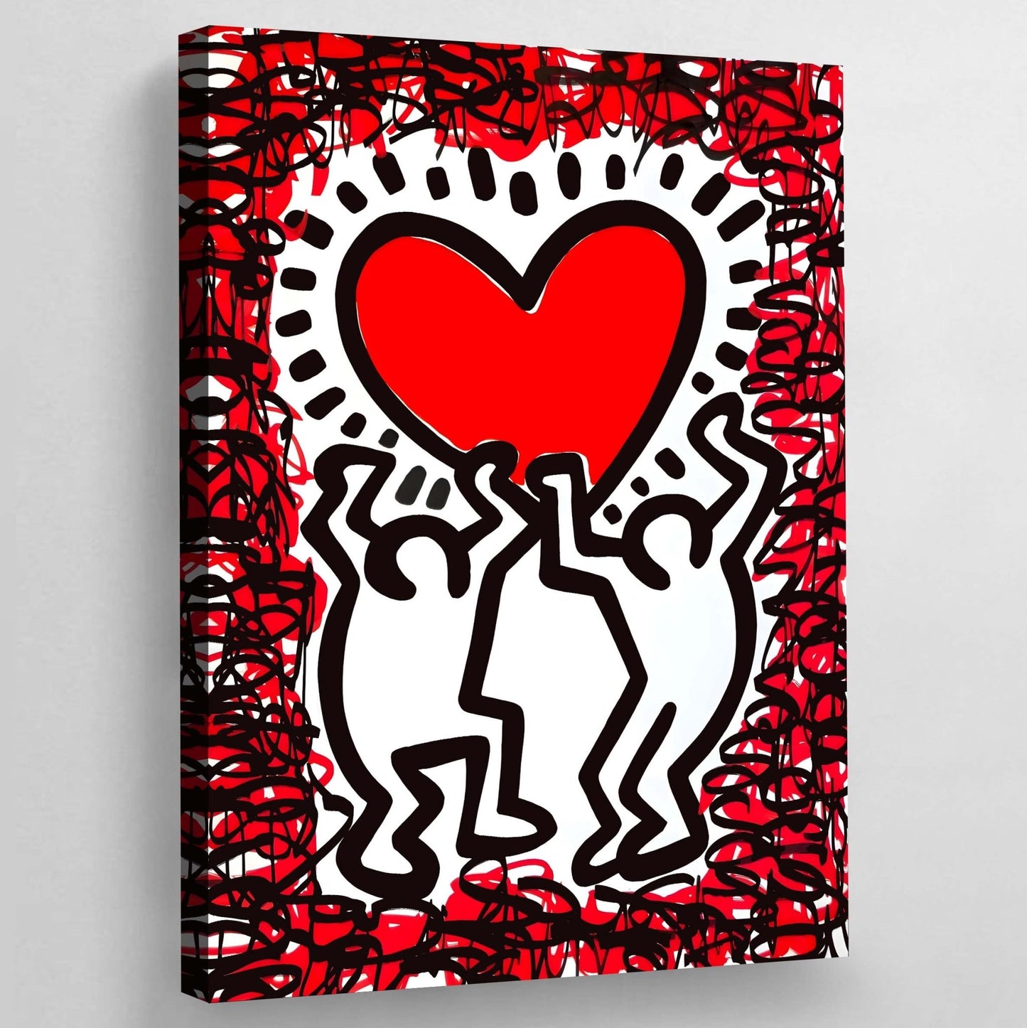 Cuadro Keith Haring Graffiti - La Casa Del Cuadro