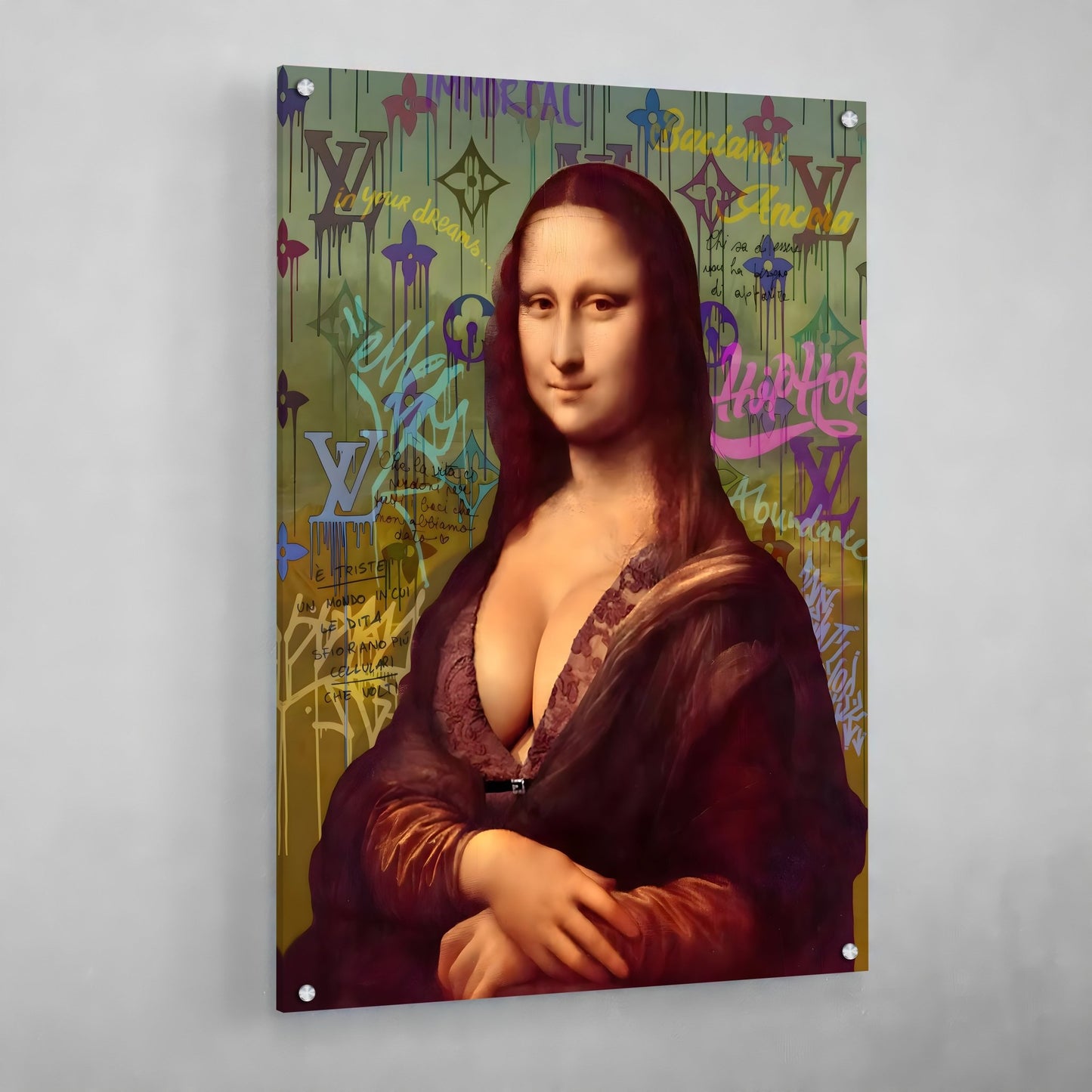 Cuadro Louis Vuitton Mona Lisa - La Casa Del Cuadro