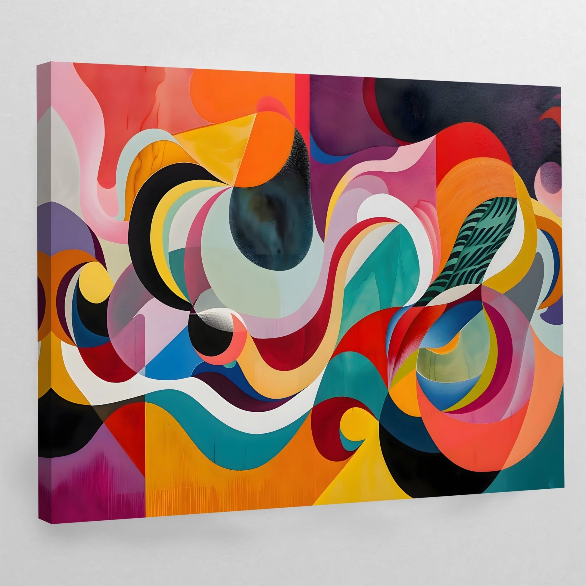 Cuadro Moderno Abstracto - La Casa Del Cuadro