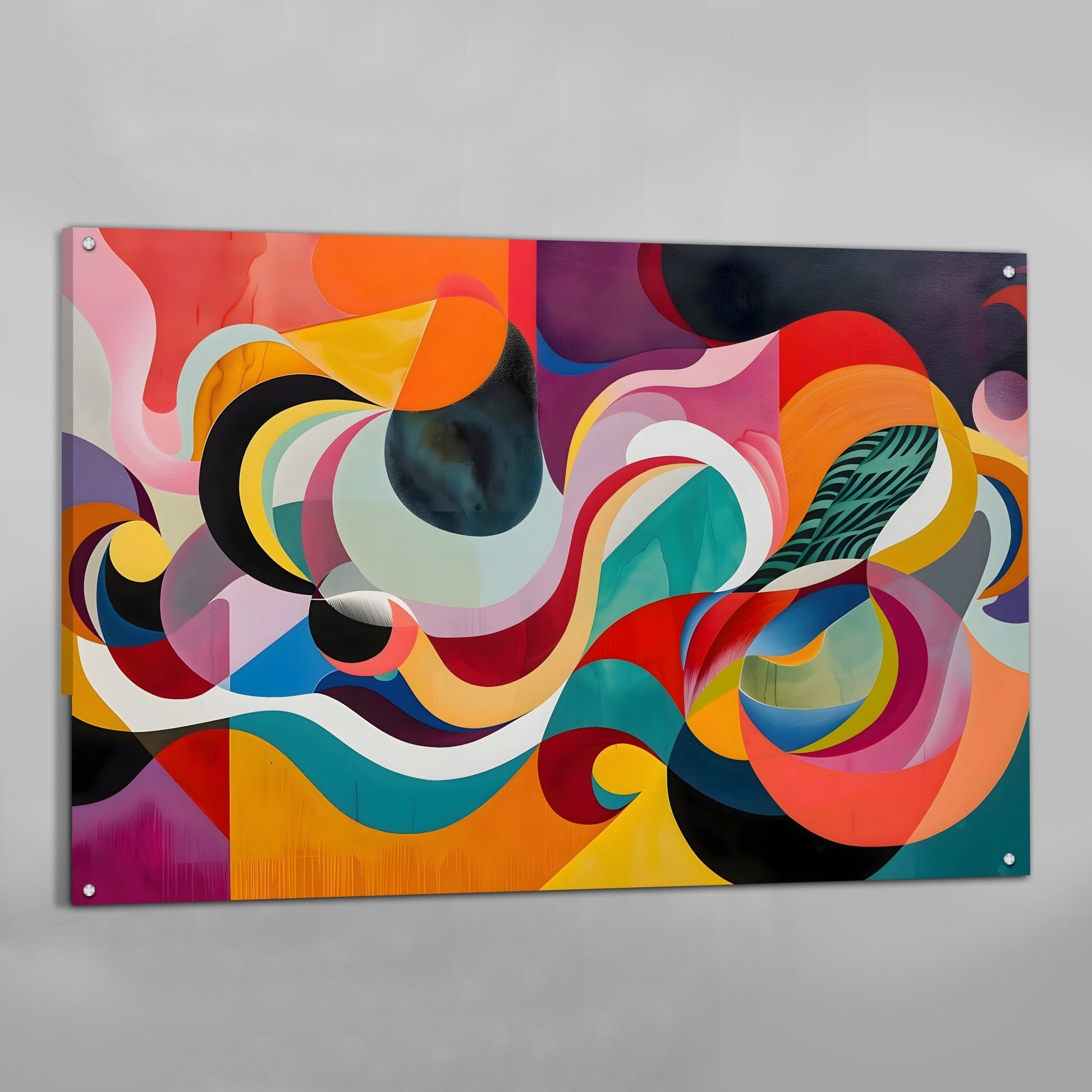 Cuadro Moderno Abstracto - La Casa Del Cuadro