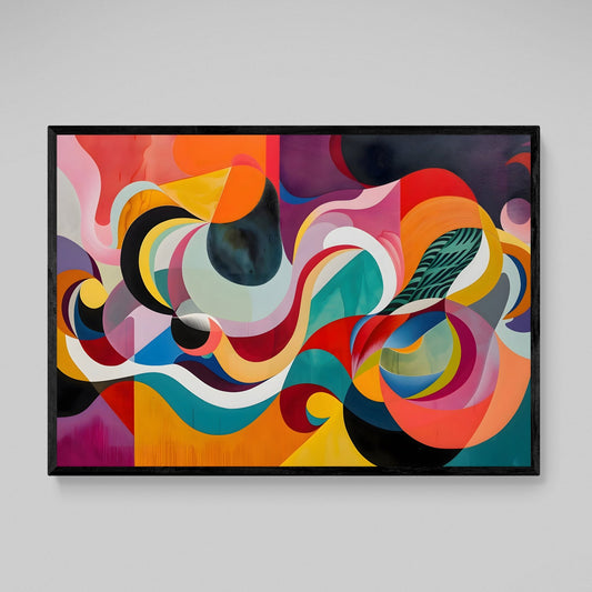 Cuadro Moderno Abstracto - La Casa Del Cuadro