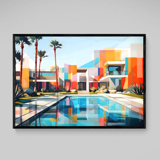 Cuadro Moderno Arte - La Casa Del Cuadro