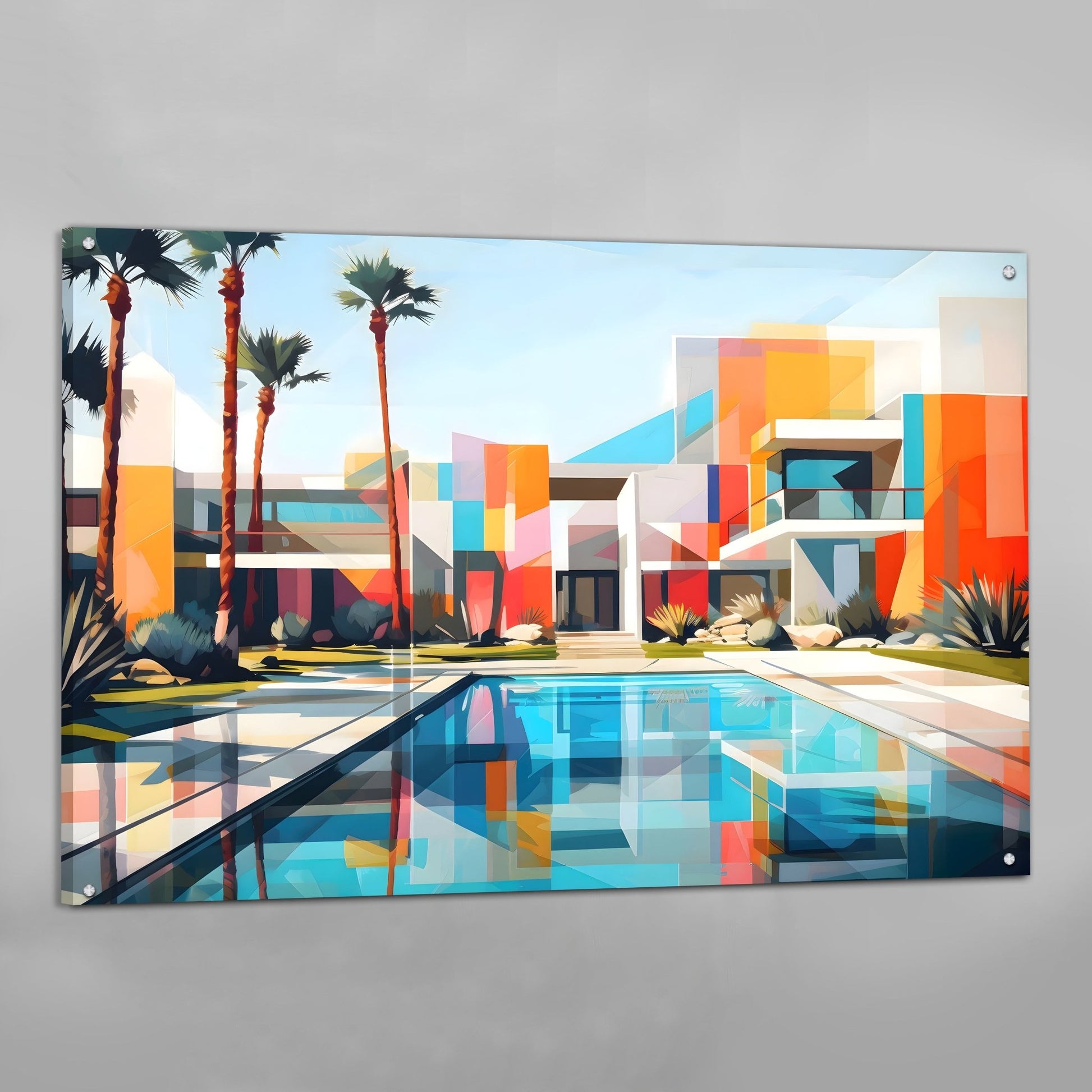 Cuadro Moderno Arte - La Casa Del Cuadro