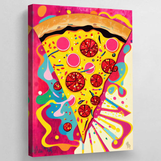 Cuadro Pizza Pop Art - La Casa Del Cuadro