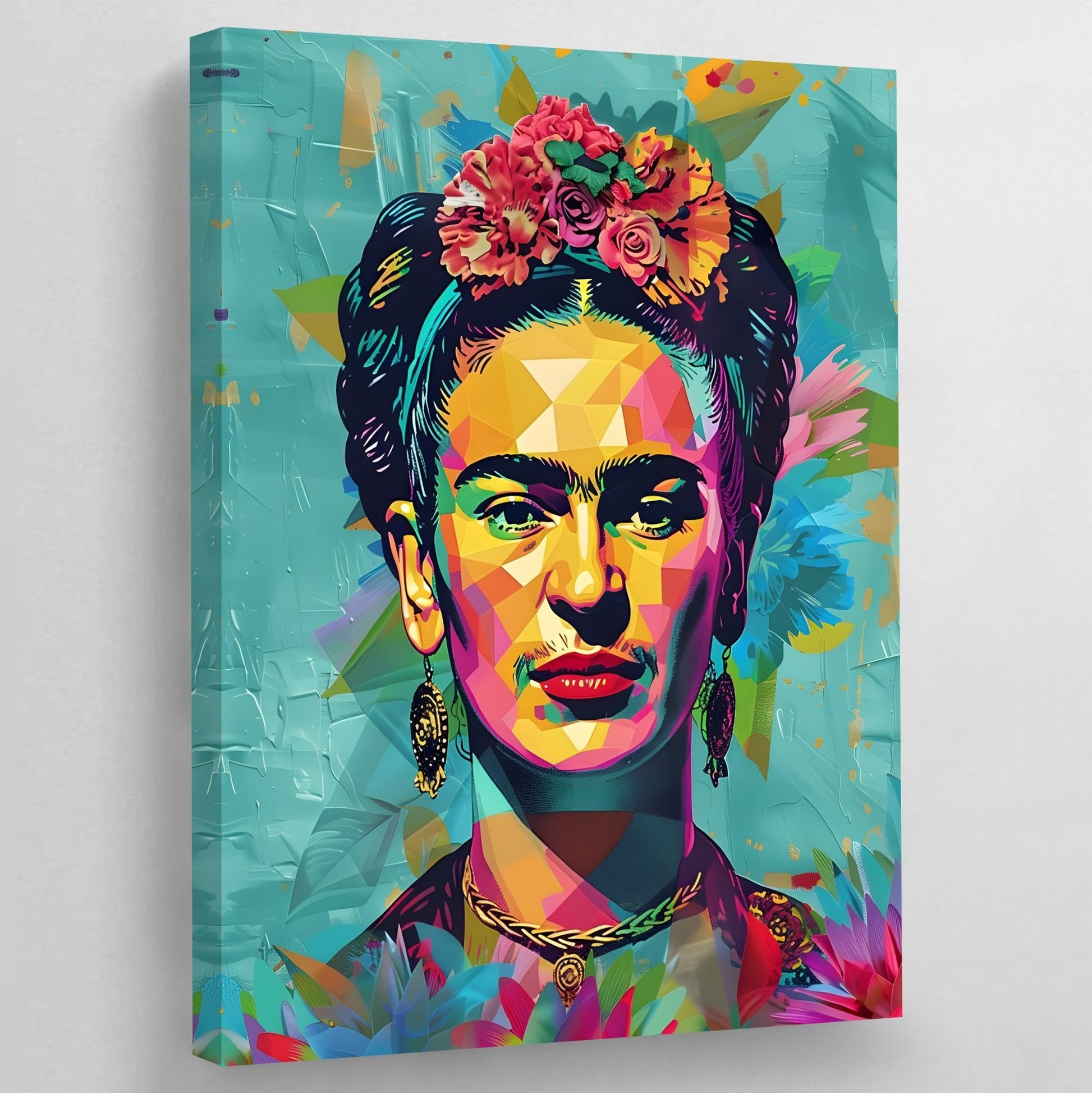 Cuadro Pop Art Frida Kahlo - La Casa Del Cuadro