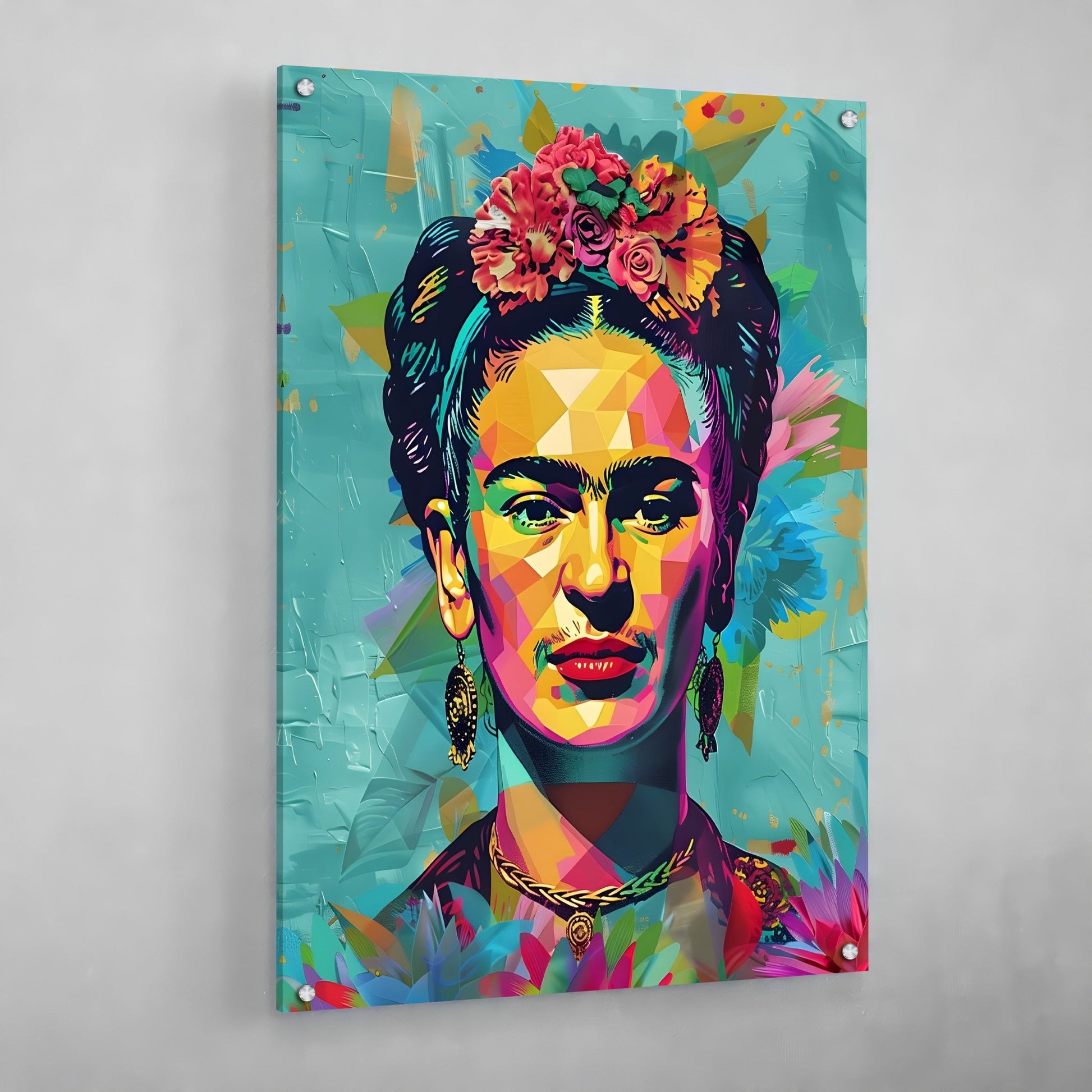 Cuadro Pop Art Frida Kahlo - La Casa Del Cuadro