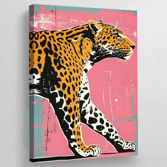 Cuadro Pop Art Leopardo - La Casa Del Cuadro