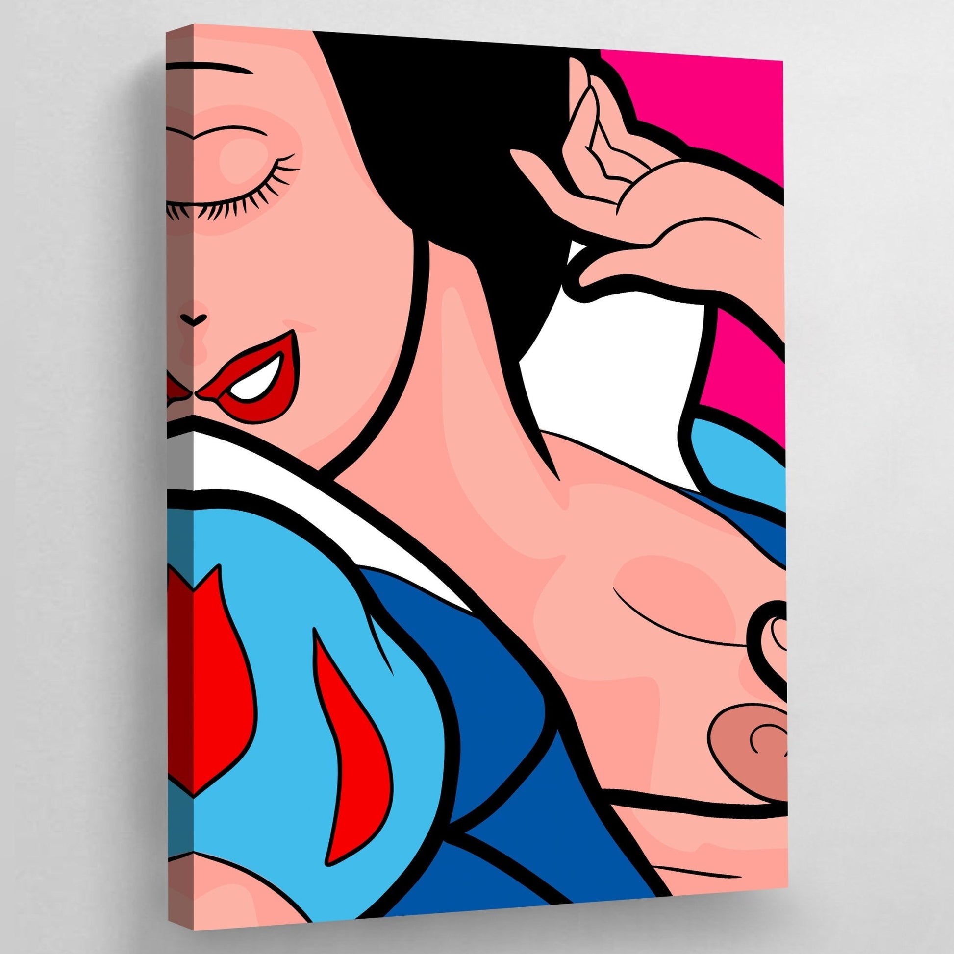 Cuadro Pop Art Mujer Sensual - La Casa Del Cuadro