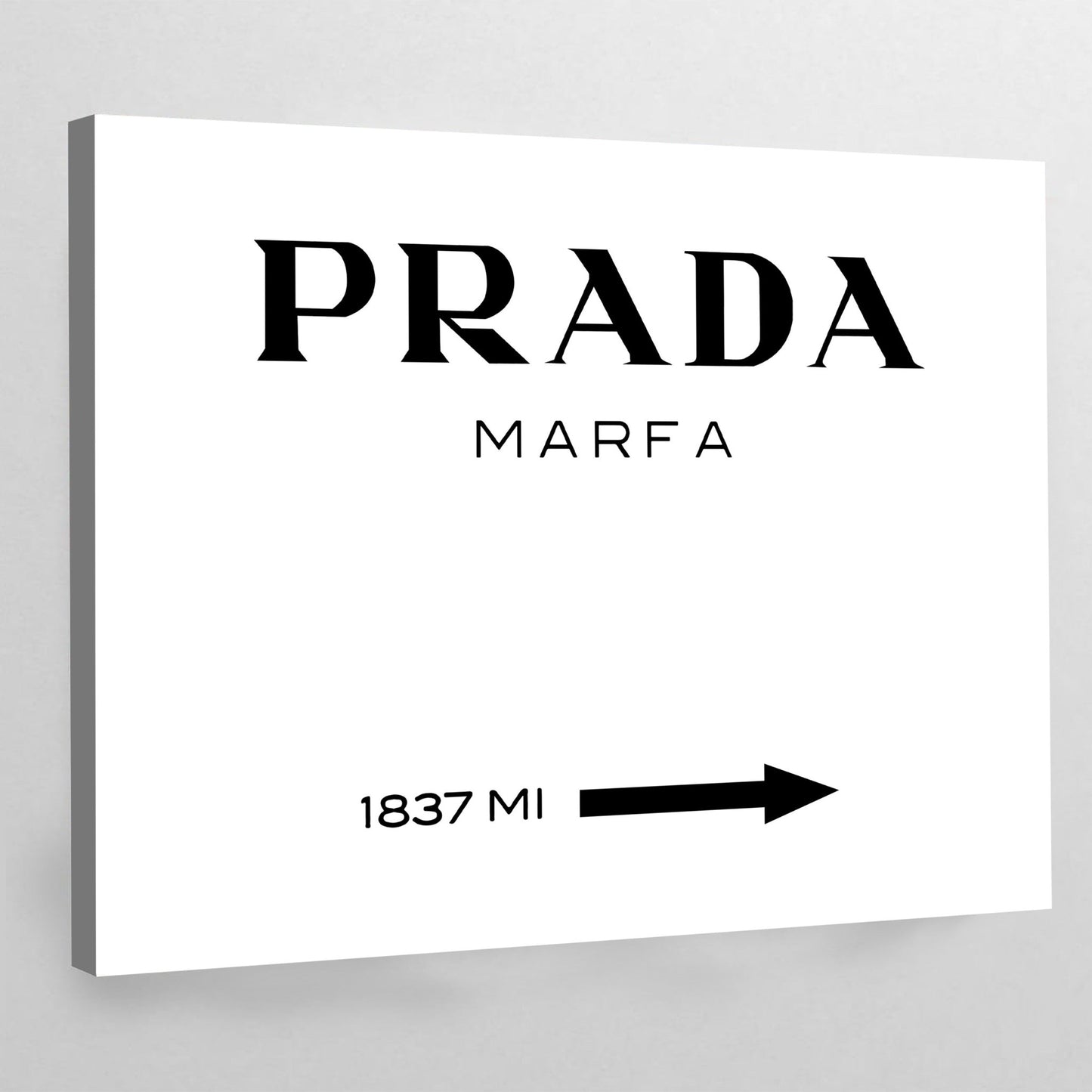 Cuadro Prada Marfa - La Casa Del Cuadro