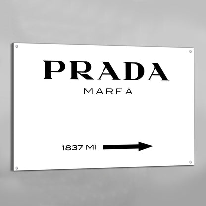 Cuadro Prada Marfa - La Casa Del Cuadro