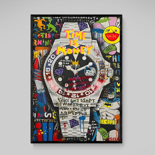 Cuadro Rolex Graffiti - La Casa Del Cuadro