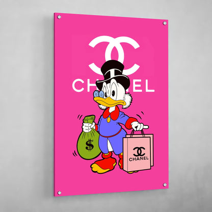 Cuadro Scrooge Chanel - La Casa Del Cuadro