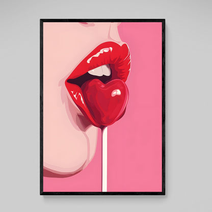 Cuadro Sensual Lollipop - La Casa Del Cuadro