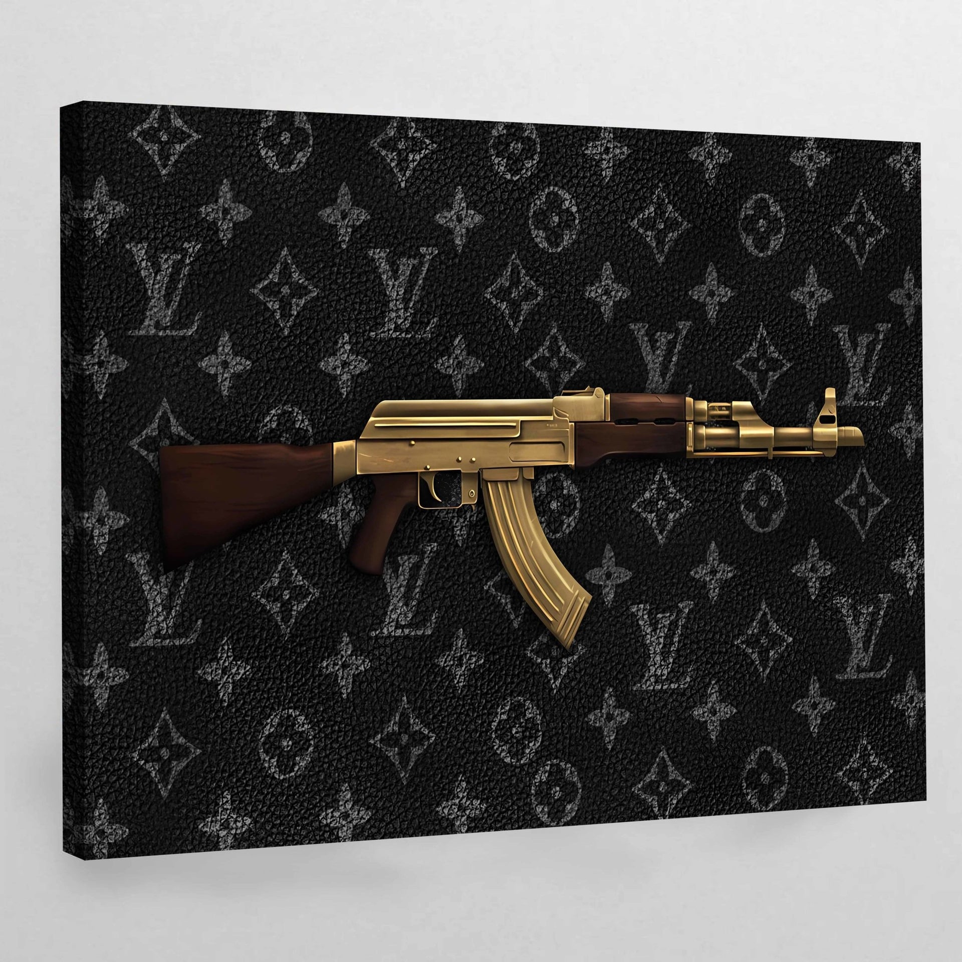 Cuadro AK-47 Louis Vuitton La Casa Del Cuadro