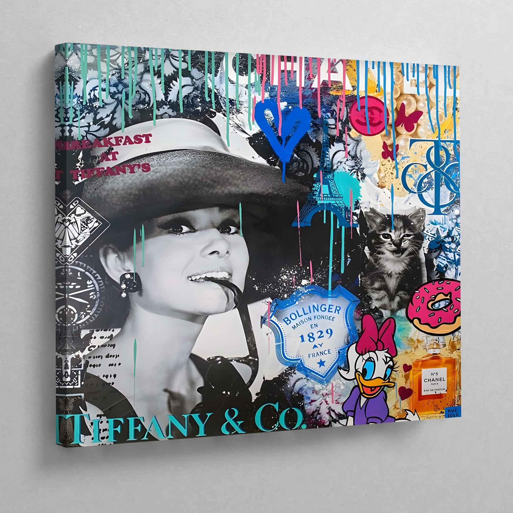 Cuadro Audrey Hepburn Pop Art - La Casa Del Cuadro
