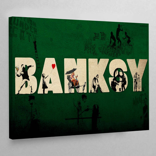 Cuadro Banksy - La Casa Del Cuadro