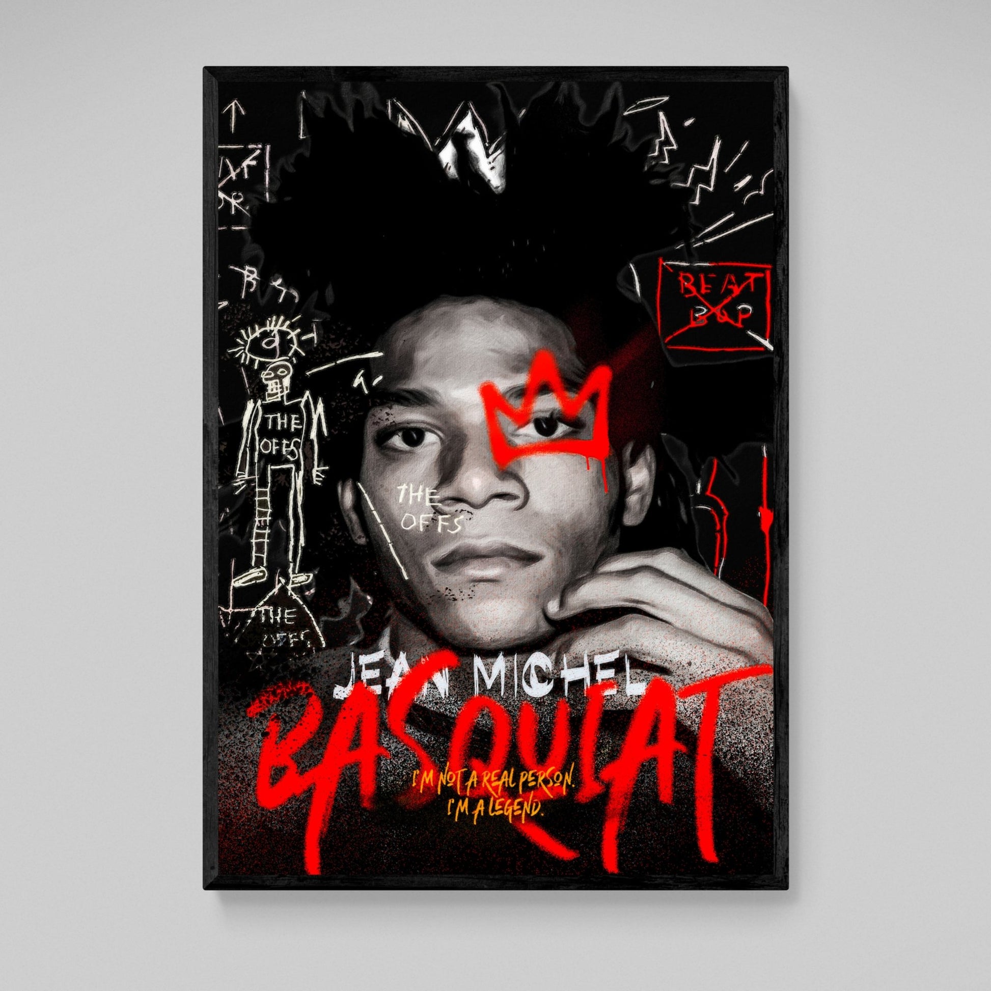 Cuadro Basquiat - La Casa Del Cuadro