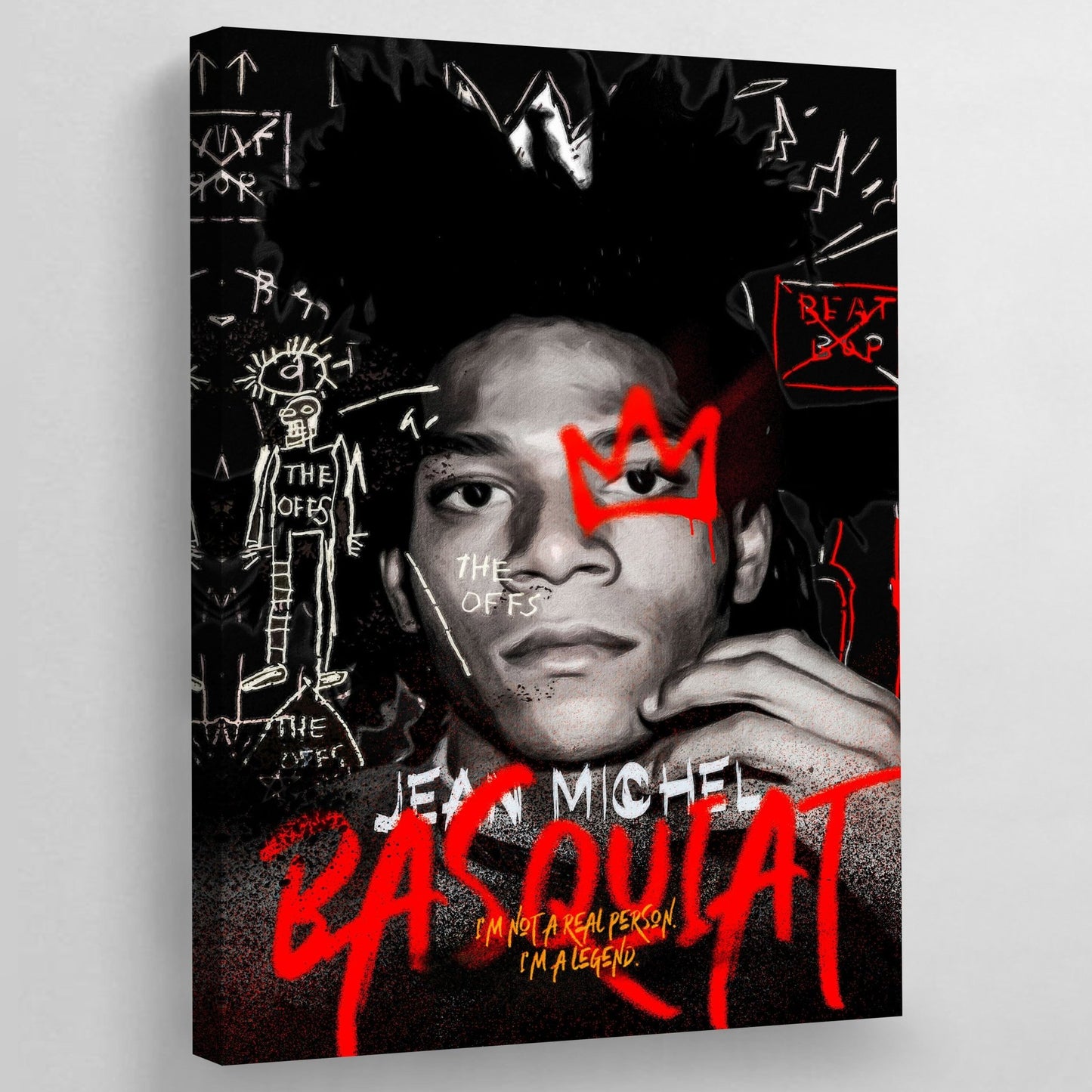 Cuadro Basquiat - La Casa Del Cuadro