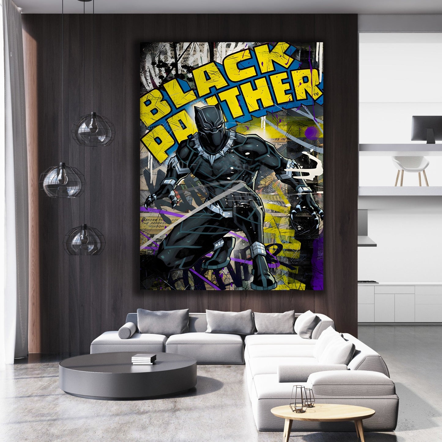 Cuadro Black Panther - La Casa Del Cuadro
