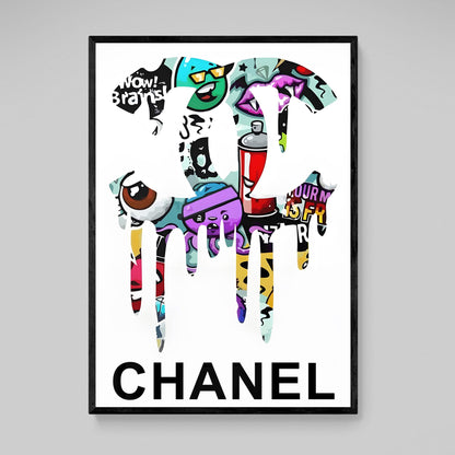 Cuadro Chanel Arte Urbano - La Casa Del Cuadro