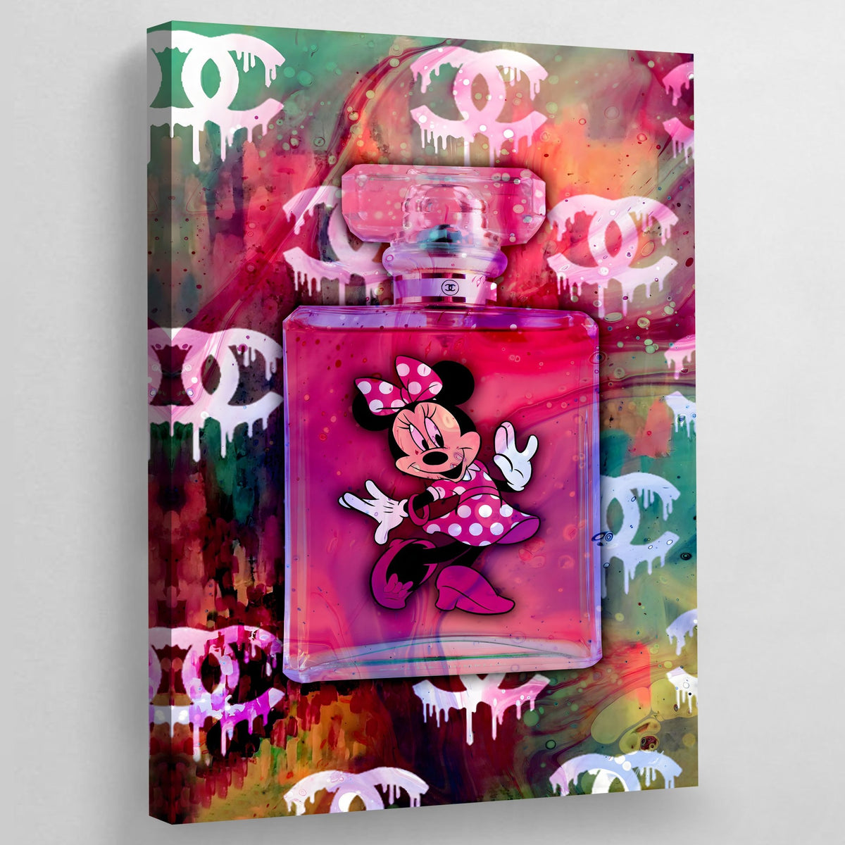 Channel Mini Mouse Cuadro Chanel Minnie Mouse | La Casa Del Cuadro