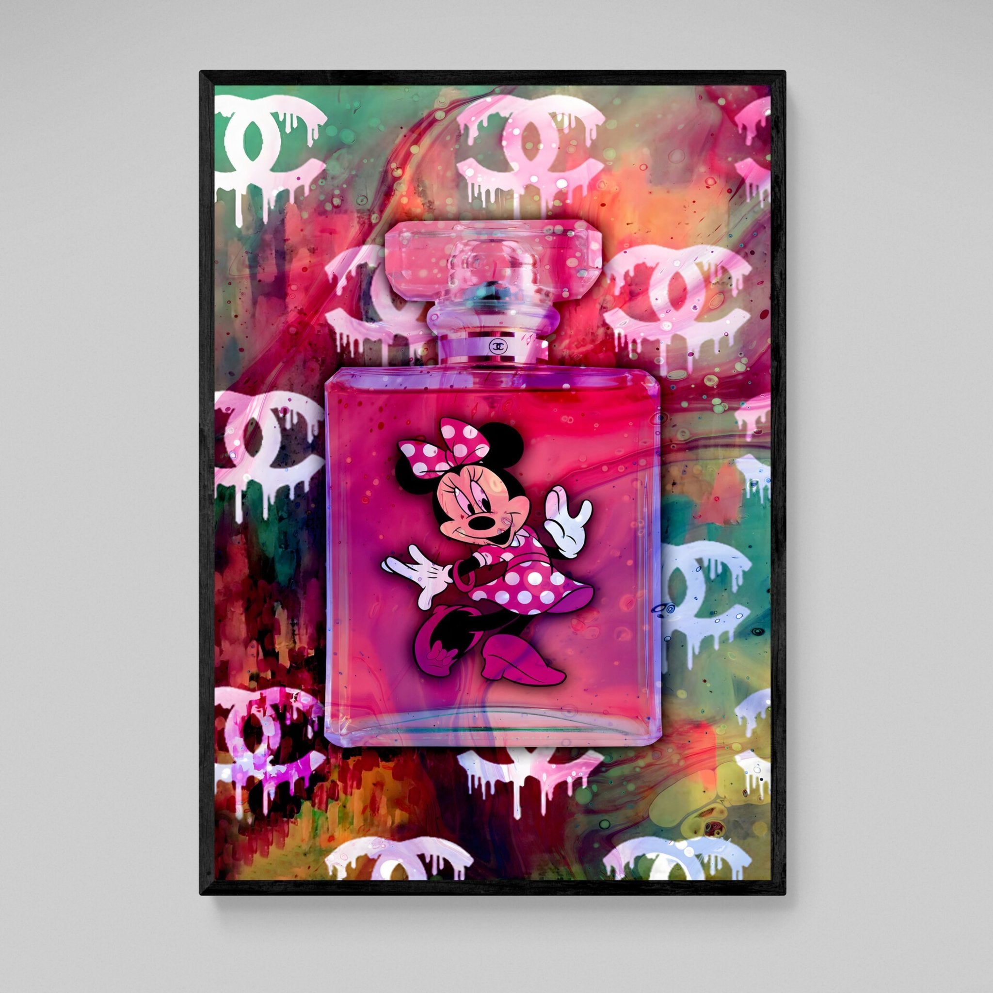 Channel Mini Mouse Cuadro Chanel Minnie Mouse | La Casa Del Cuadro