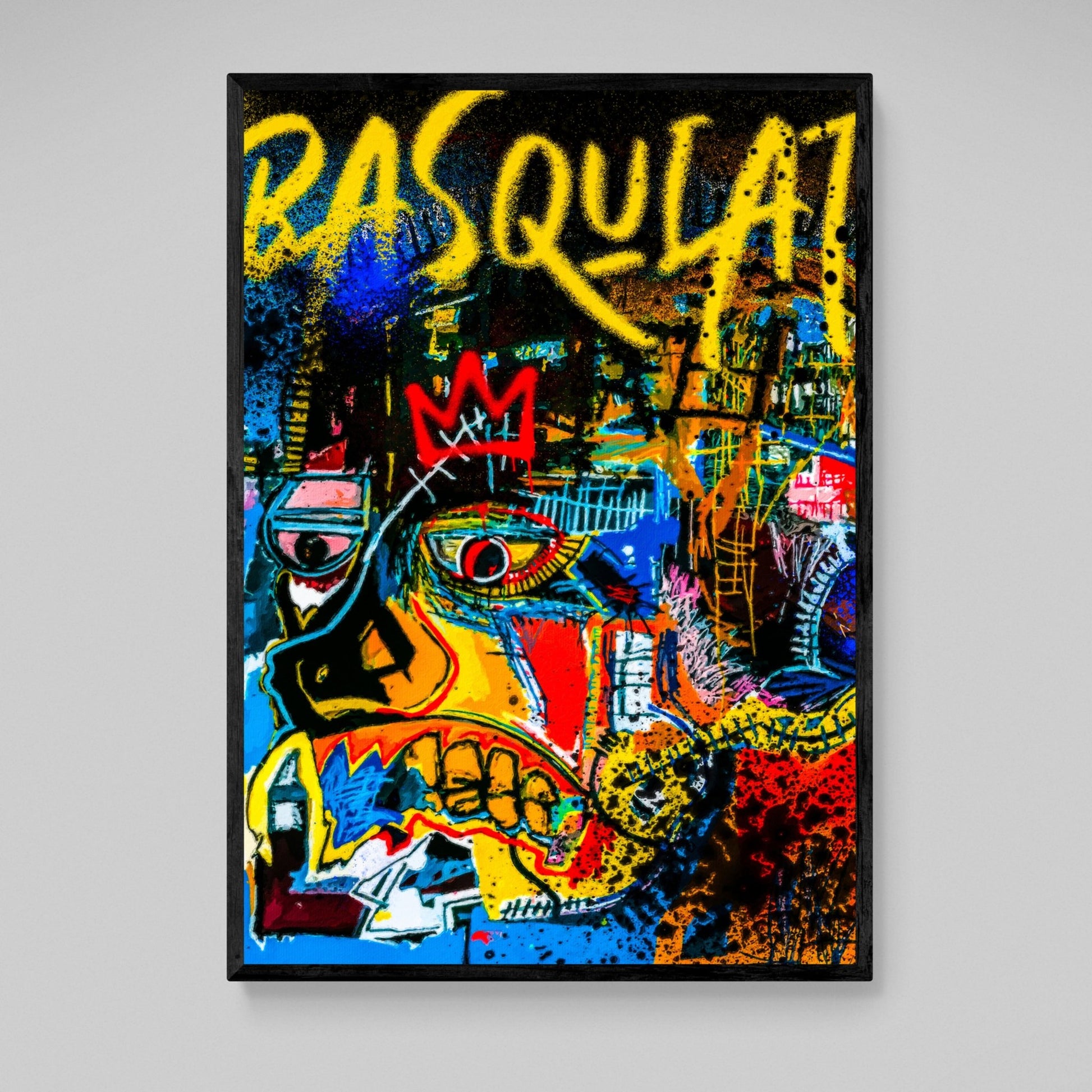 Cuadro Graffiti Basquiat - La Casa Del Cuadro