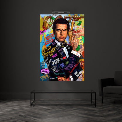 Cuadro James Bond Pop Art - La Casa Del Cuadro