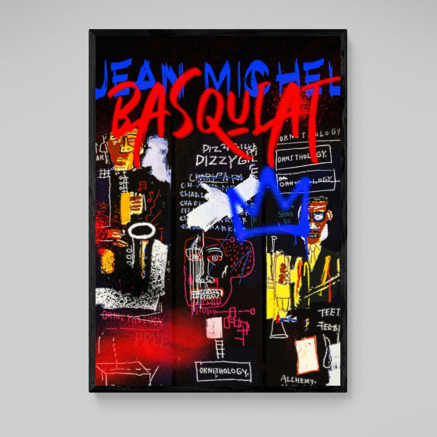 Cuadro Jean-Michel Basquiat - La Casa Del Cuadro