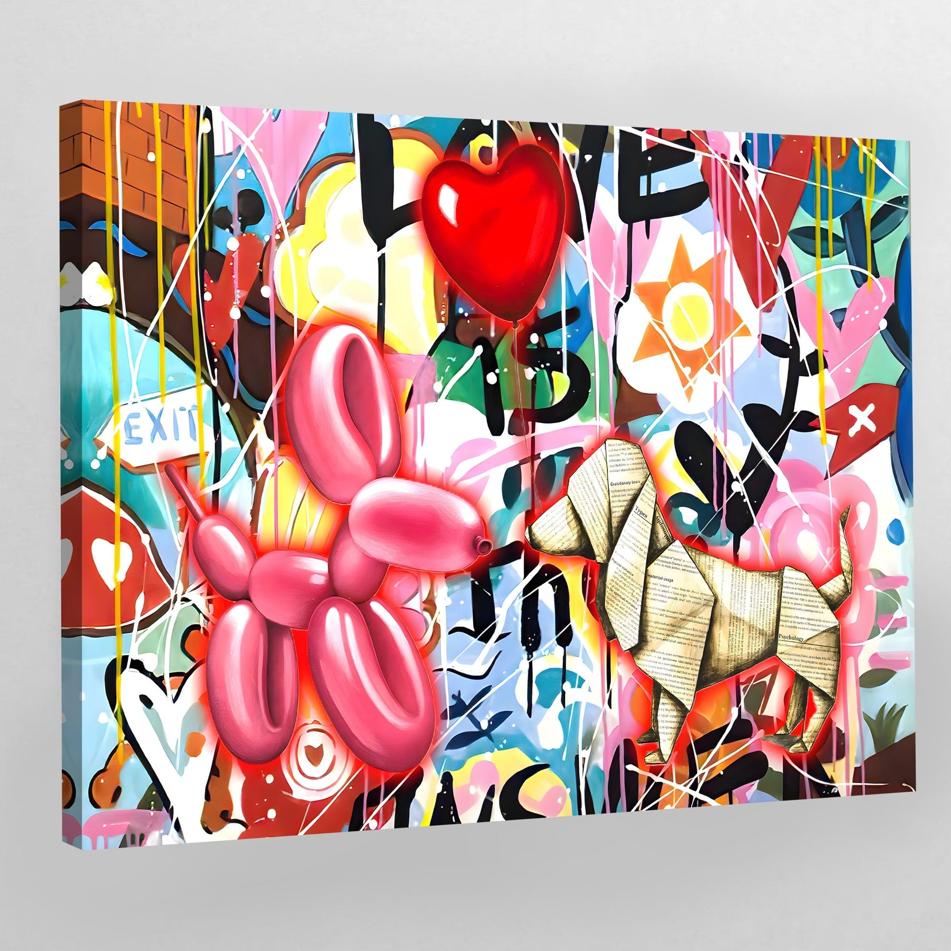 Cuadro Jeff Koons Pop Art - La Casa Del Cuadro