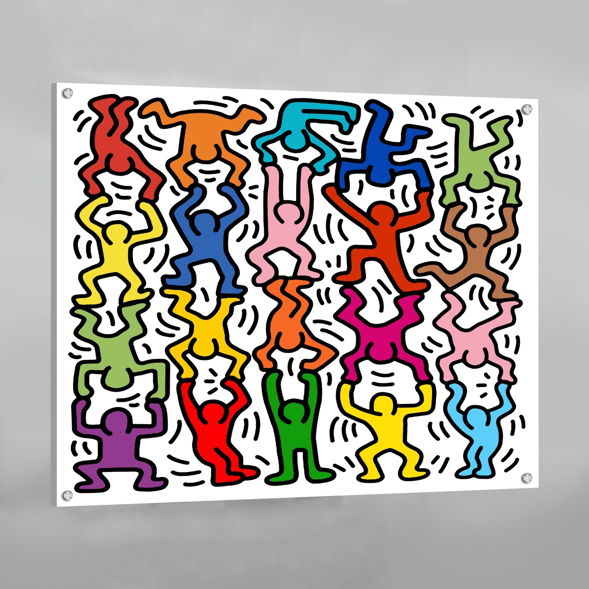 Cuadro Keith Haring - La Casa Del Cuadro