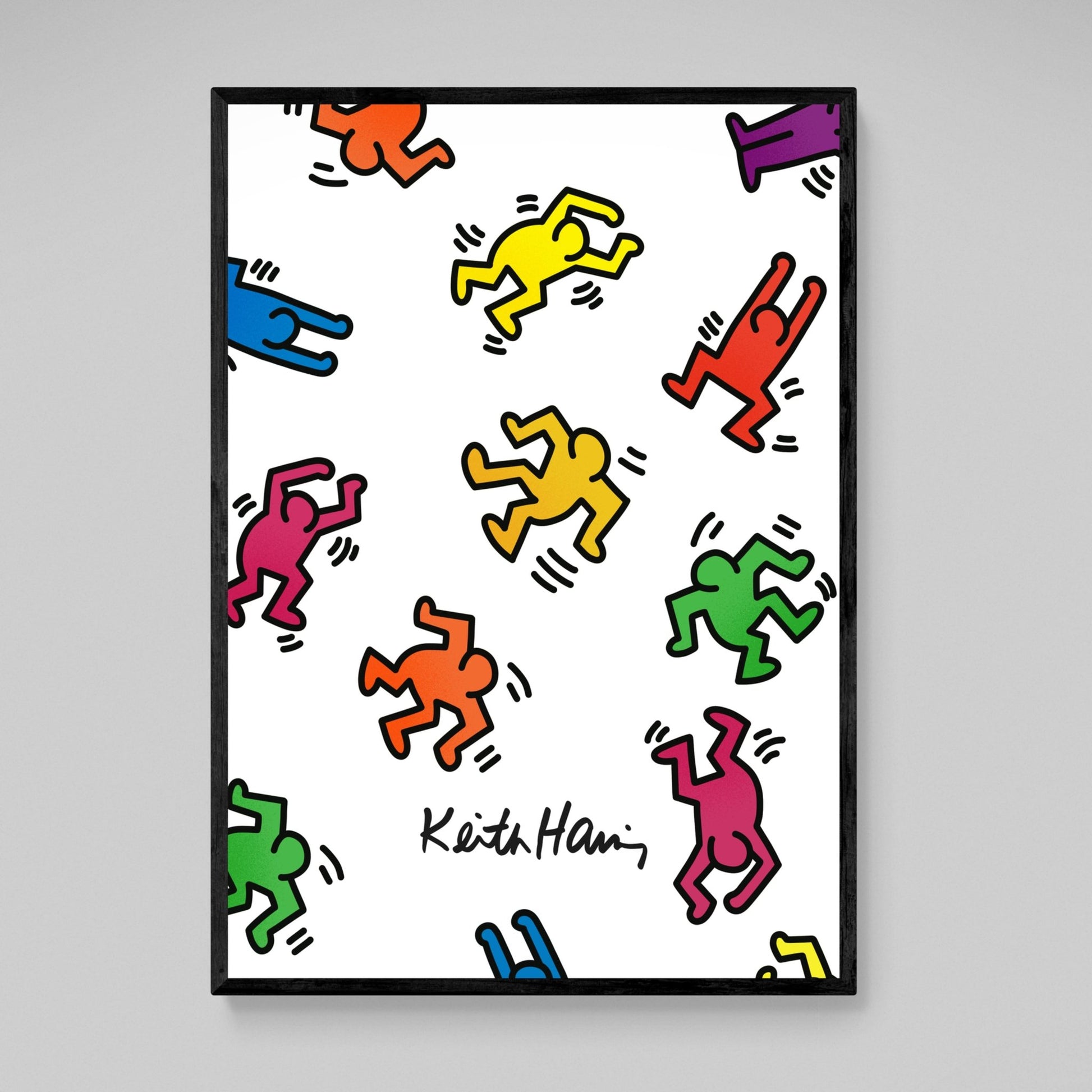 Cuadro Keith Haring Pop Art - La Casa Del Cuadro