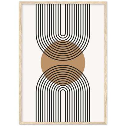 Cuadro Línea Minimalista - La Casa Del Cuadro