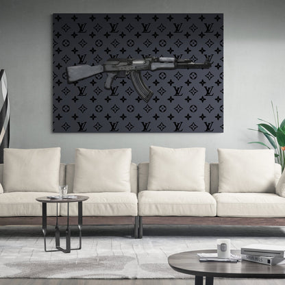 Cuadro Louis Vuitton AK-47 - La Casa Del Cuadro