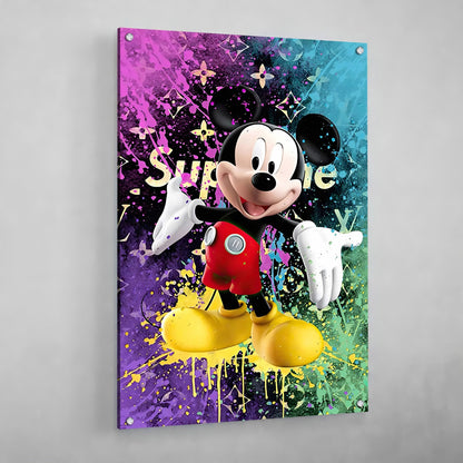 Cuadro Mickey Mouse Pop Art - La Casa Del Cuadro