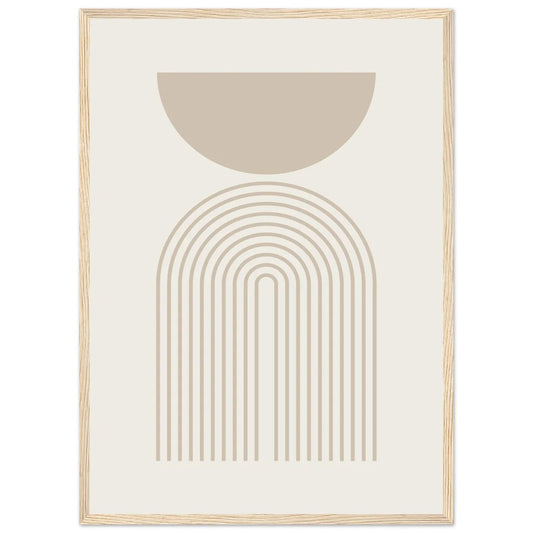 Cuadro Minimalista Beige - La Casa Del Cuadro
