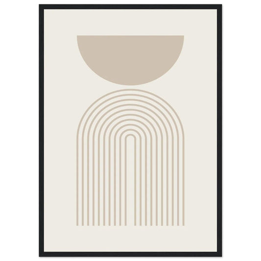 Cuadro Minimalista Beige - La Casa Del Cuadro