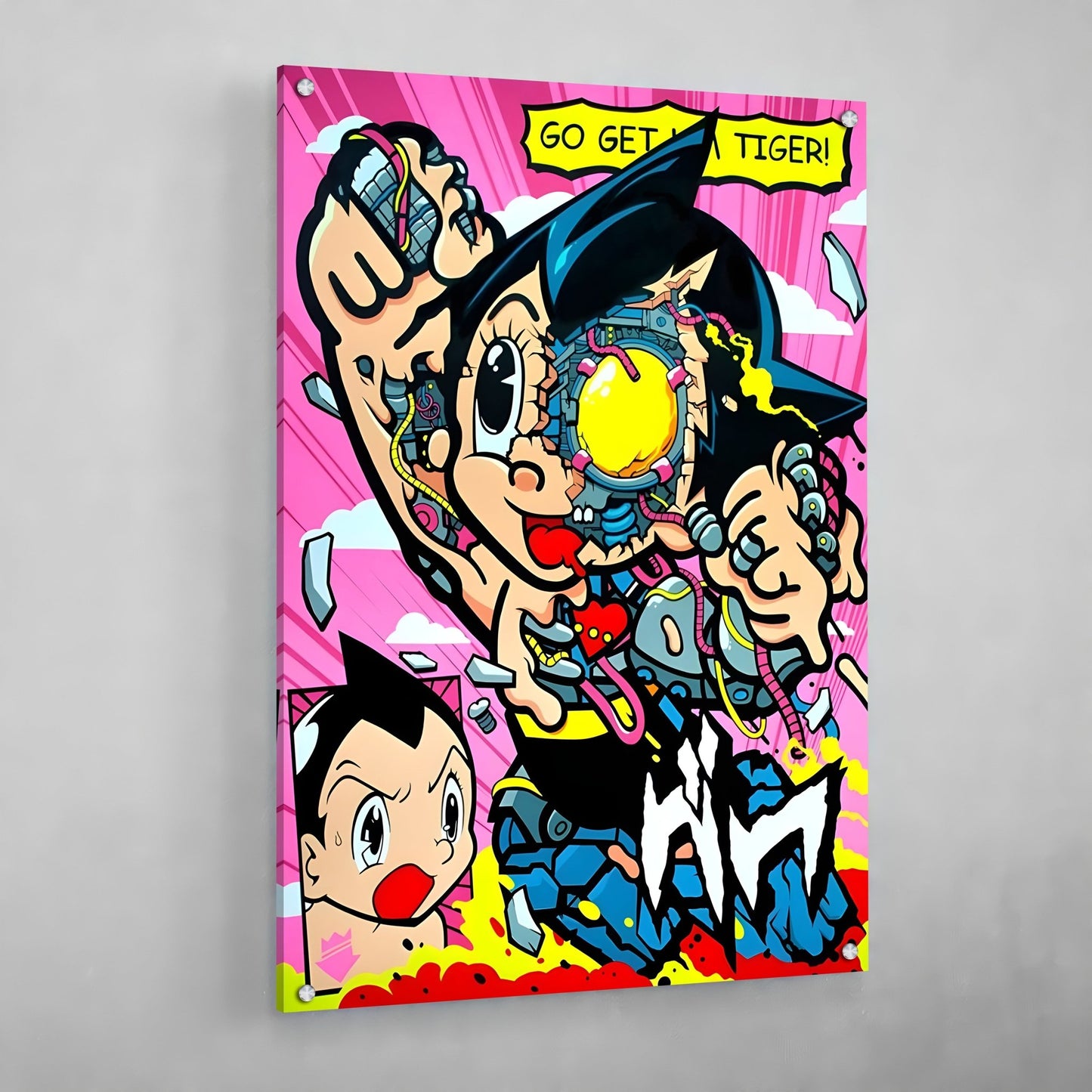 Cuadro Pop Art Astro Boy - La Casa Del Cuadro